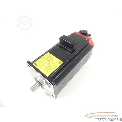 Fanuc Motor Fanuc A06B-0216-B400 AC Servomotor SN: C162F1DEE + Encoder A860-2000-T301