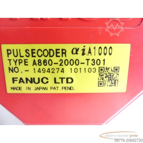 Fanuc Motor Fanuc A06B-0225-B000 AC Servomotor Seriennummer: C10YB4F5A