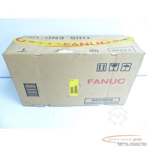Fanuc Motor Fanuc A06B-0266-B100 AC Servo Motor + A860-2000-T301 SN: C048A9213 - ! -