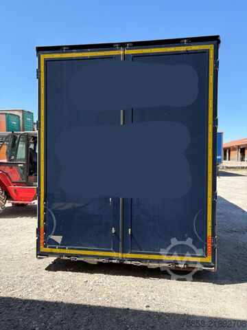 Swap body with flatbed & tarp Wecon Jumbo Verzinkt 3m Innen Hubdach