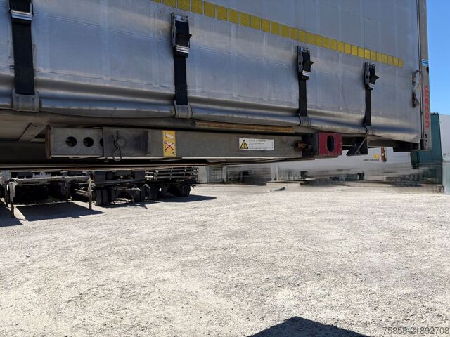 Swap body with flatbed & tarp Wecon Jumbo Verzinkt 3m Innen Hubdach