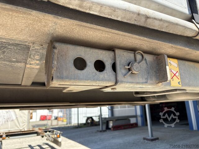 Swap body with flatbed & tarp Wecon Jumbo Verzinkt 3m Innen Hubdach
