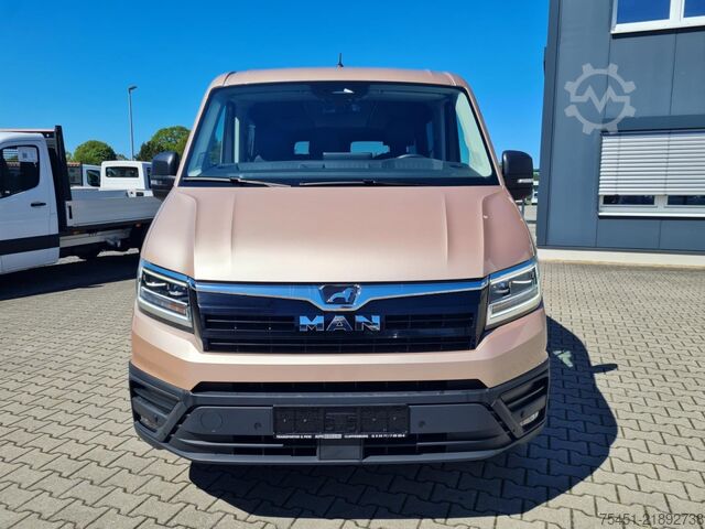 Minibus Man TGE 3.180 Kombi 9 Sitze ALU ERGO KAMERA LED NAVI LEDER Sonderumbau