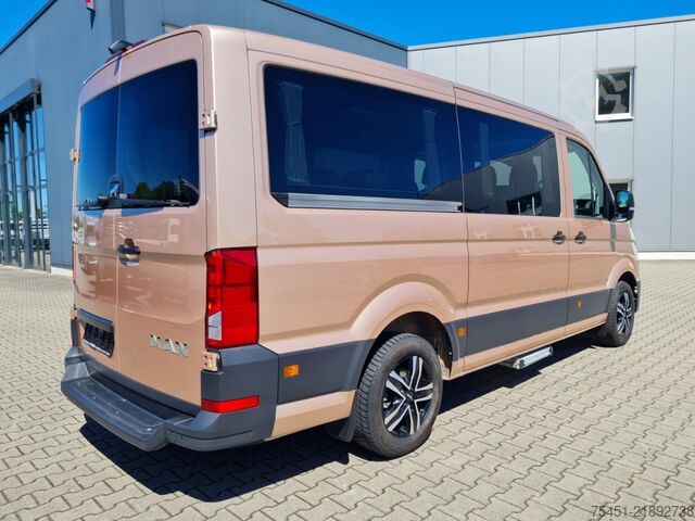 Minibus Man TGE 3.180 Kombi 9 Sitze ALU ERGO KAMERA LED NAVI LEDER Sonderumbau