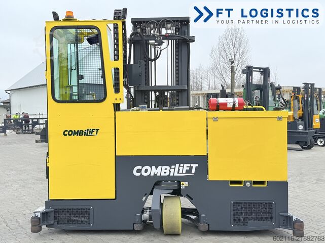 4-way forklift Combilift C3000STE TRIPLEX WIDE POSITIONER CABIN