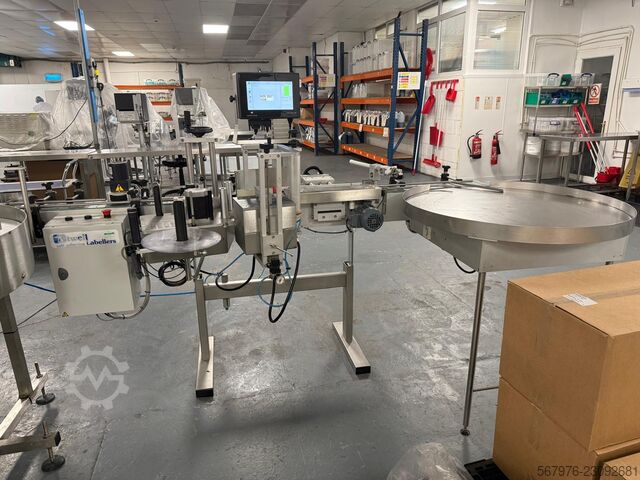 Labelling Machine Atwell Labellers Ltd / EME Wrap-Around Labeller & Printer