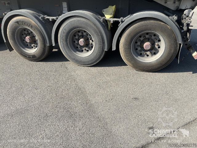 Kipper Auflieger Langendorf Semitrailer Tipper Alu-square sided body 24m³