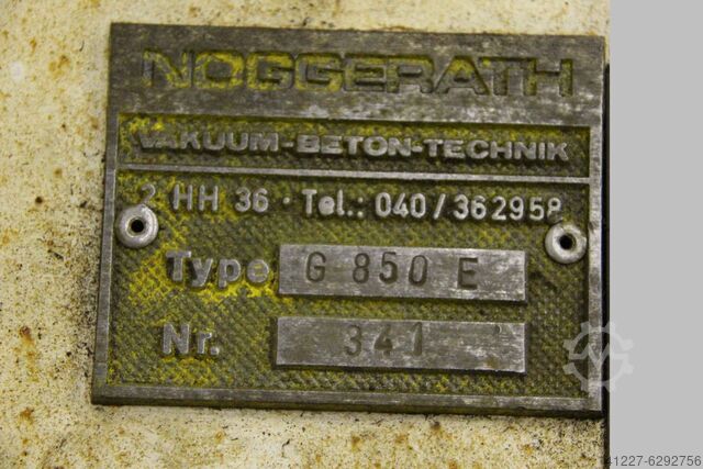 Beton-Glättmaschine Noggerath G 850 E