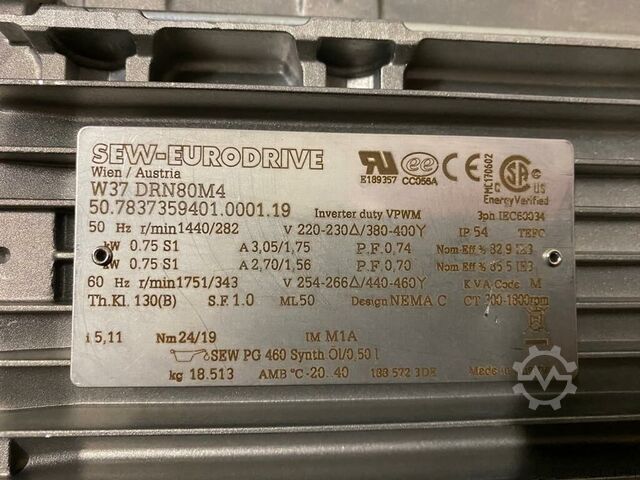 SEW Eurodrive Motor Antrieb Fördertechni SEW-EURODRIVE Art Nr.: SEW03