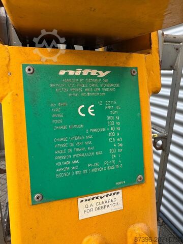 Gelenkteleskoparbeitsbühne Niftylift HR12NE Hoogwerker Knikarmhoogwerker