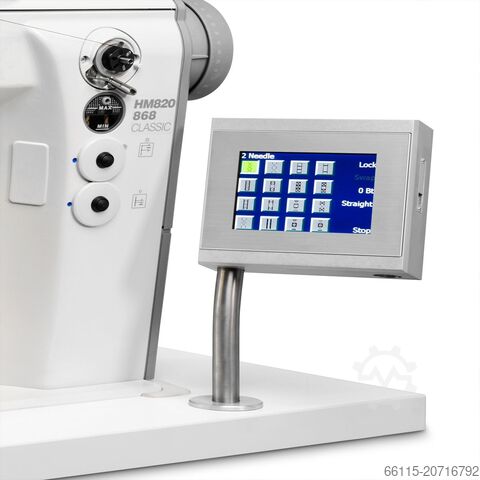 SPECIAL SEWING MACHINE FOR DECORATIVE STITCHING Habraken HM820