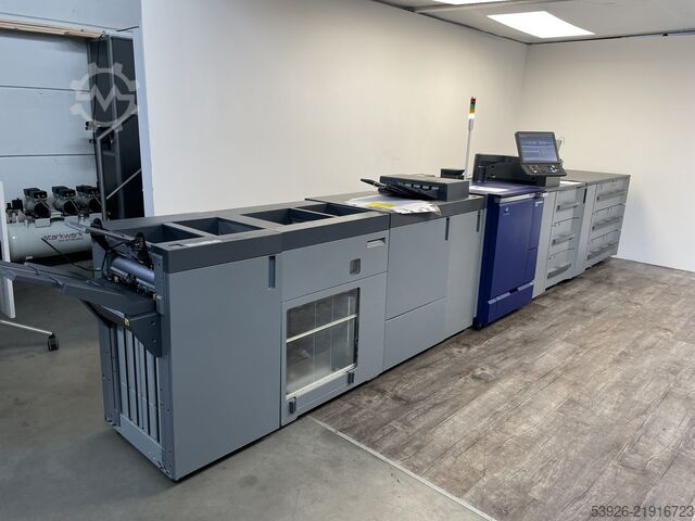 Digital print machine Minolta AccurioPress C7090 only 927000 clicks