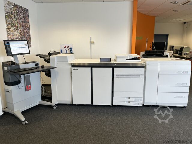 Digital print machine Canon imagePRESS V1000 incl. Fiery, booklet, paper deck