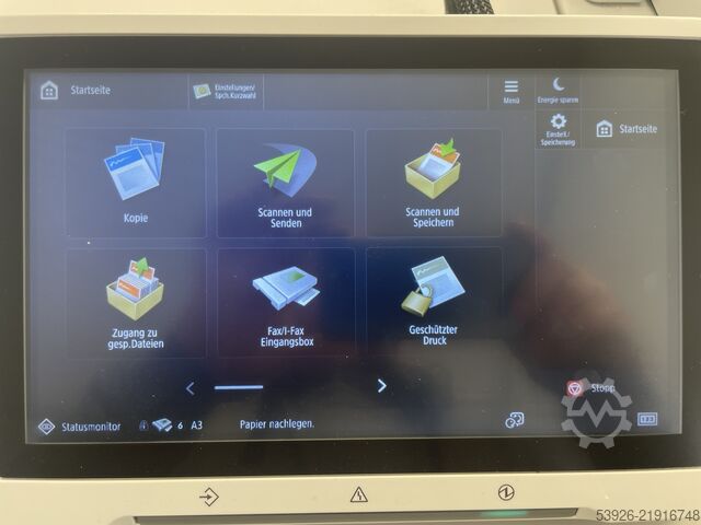 Digital print machine Canon imagePRESS V1000 incl. Fiery, booklet, paper deck