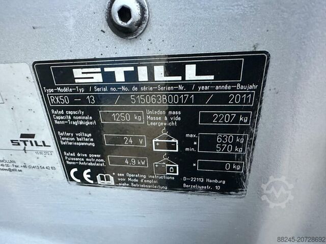 VS-22531 Electric triplex container forklift truck Still RX50-13 STILL RX50-13