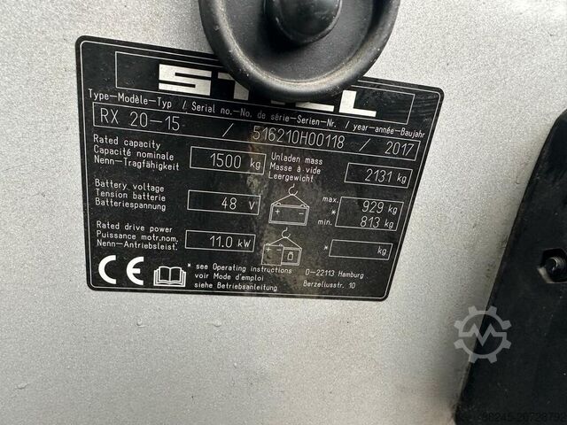 VS-22532 Elektrischer Container-Gabelstapler Still RX20-15 STILL RX20-15