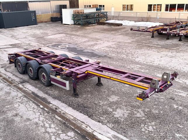Swap body semitrailer DENNISON Extendable 1x20'/2x20'/1x40'  (6.X)