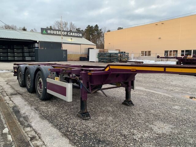 Swap body semitrailer DENNISON Extendable 1x20'/2x20'/1x40'  (6.X)