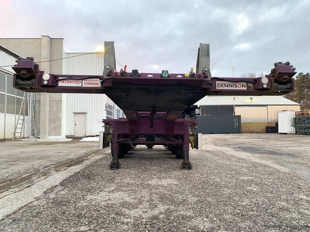 Swap body semitrailer DENNISON Extendable 1x20'/2x20'/1x40'  (6.X)