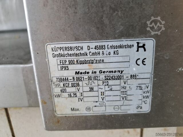 Tilting frying pan Küppersbusch KCF 0036