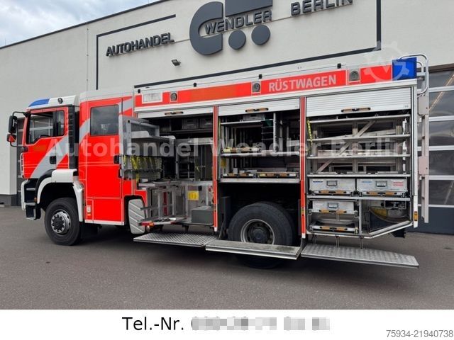 Other MAN TGA 18.350 BL RW 3 4x4 Winde 8t Generator 20 KVA
