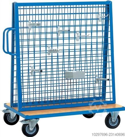 Workpiece trolley with wire mesh structure - 1 pc FETRA 