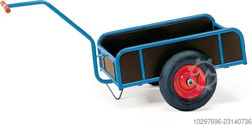 Handcart with 4 plywood side panels - 1 piece  