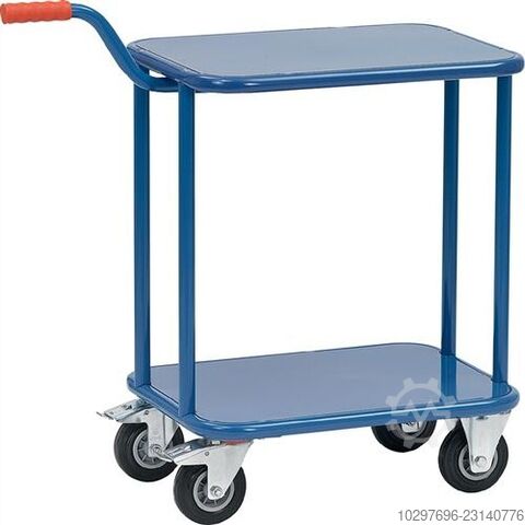 Handle roller L600xW450mm 2 sheet steel platforms - 1 unit FETRA 