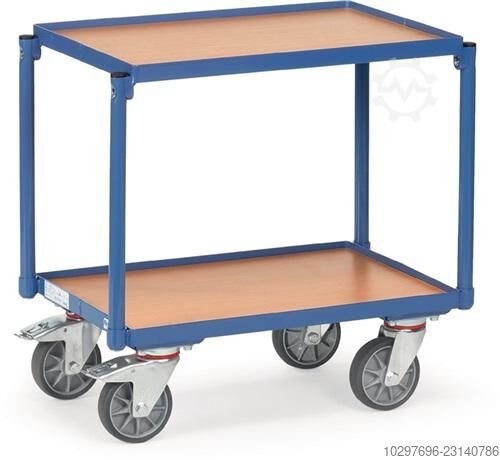 Table trolley with 2 shelves - 1 piece FETRA 