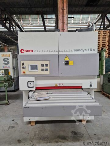 Breitbandschelifmaschine 3 aggregaten SCM SANDYA 16S