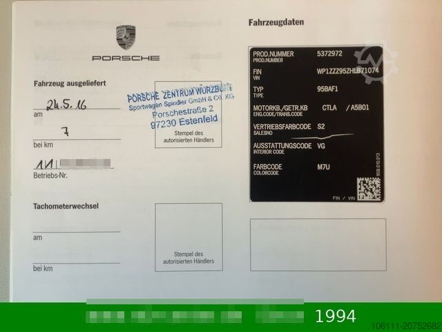 Pick-up PORSCHE Macan Turbo 3,6L V6 PANO/BOSE/CARBON/ALCANTARA