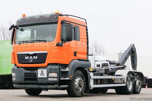 Abrollkipper MAN TGS 26.480 Abrollkipper 6x4 Lift-/Lenkachse