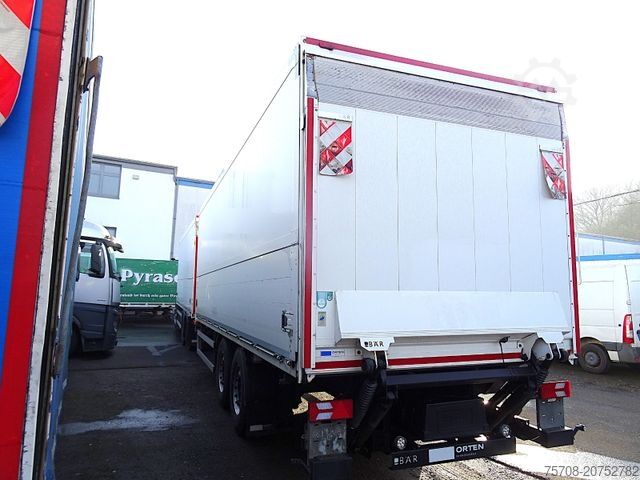Beverage truck MERCEDES-BENZ 2543 Actros*kpl Zug*2x 7,7m*2x LBW*Ret*Mirrorcam