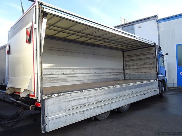 Beverage truck MERCEDES-BENZ 2543 Actros*kpl Zug*2x 7,7m*2x LBW*Ret*Mirrorcam