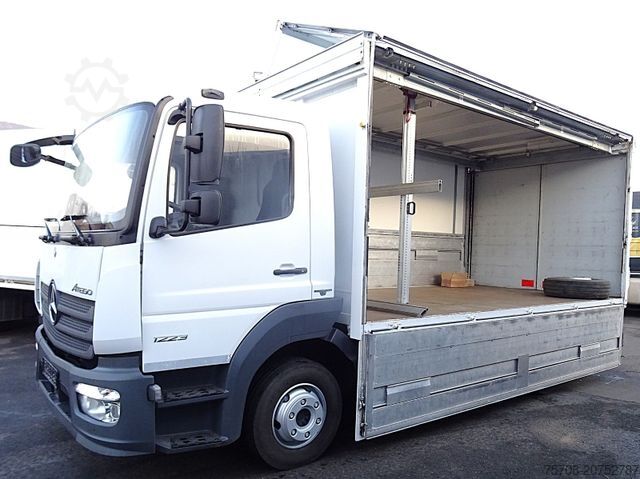 LKW mit Getränkeaufbau MERCEDES-BENZ 1223 Atego*4,6 m Schwenkwand*2x AHK*LBW möglich