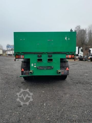 Auflieger mit Arbeitsbühne Wille-KUEPS , Staplerhalterung