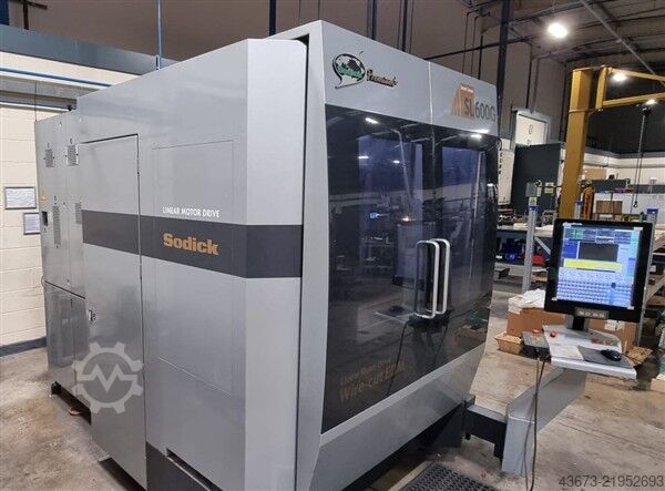 Wire erosion / EDM Sodick SL600G