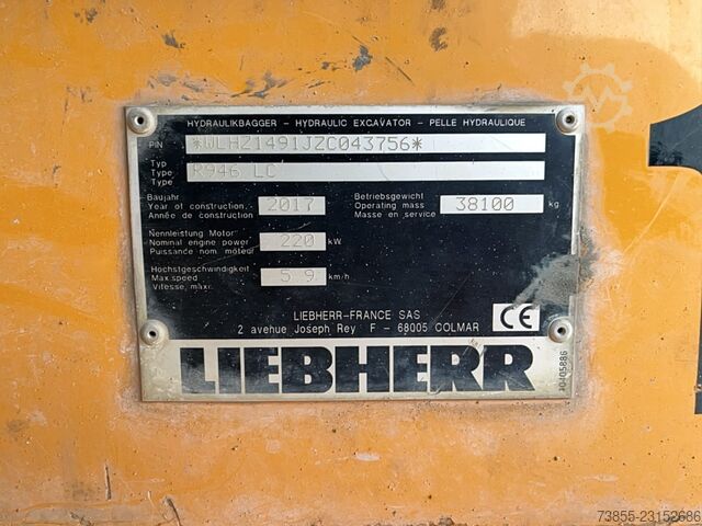 Tracked Excavator Liebherr R946 LC
