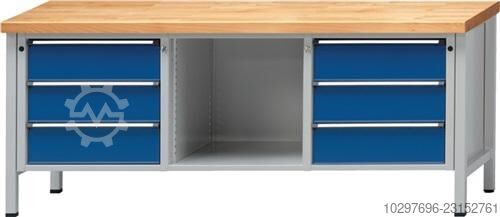 Workbench V B2000xT700xH840mm universal top – 1 unit ANKE 