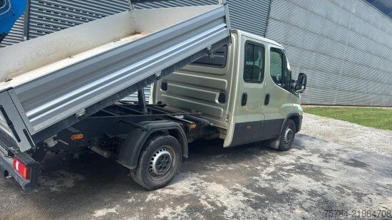 Tipper van IVECO DAILY 35S21 DOKA DREISEITENKIPPER MIETKAUF MGL.