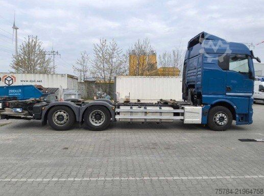 Swap body truck MAN TGX 26.470 6X2-4 LL, GX-FHAUS, LBW, MIETKAUF MGL.
