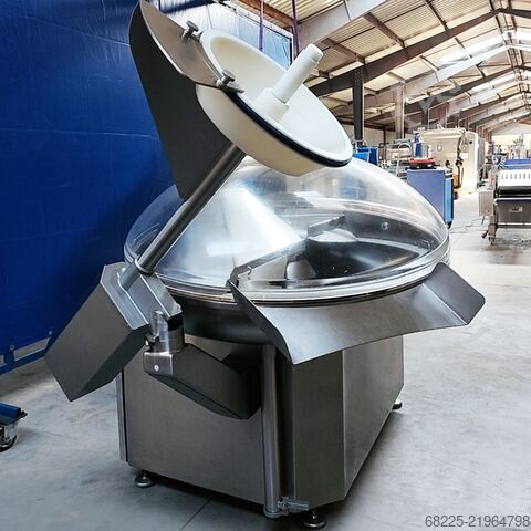 Meat processing machine K+G Wetter 120l vacuum cutter
