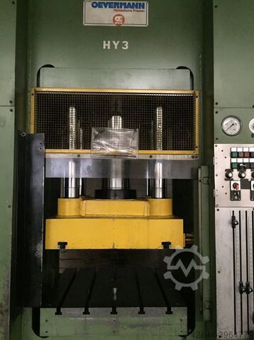 Hydraulic double column press Oevermann DP-100