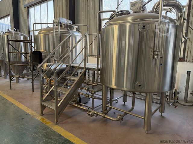 Getränkemaschine DEGONG 1000L Two-Vessel Brewhouse – Mash Tun &