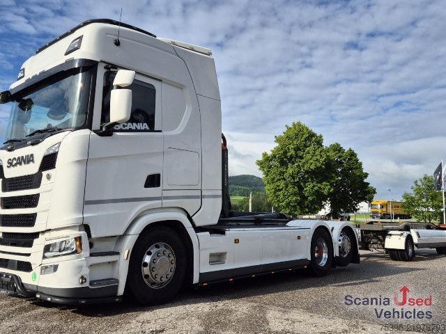 Roll-off tipper truck Scania S 500 B6x2*4NB Aboller Komplettzug !!