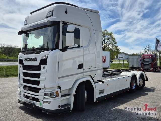 Roll-off tipper truck Scania S 500 B6x2*4NB Aboller Komplettzug !!