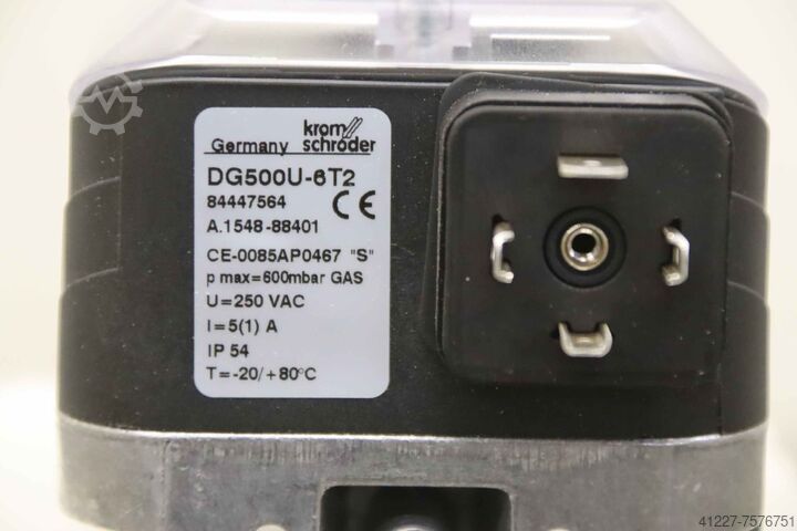 Pressure switch Kromschröder DG500U-6T2 84447564