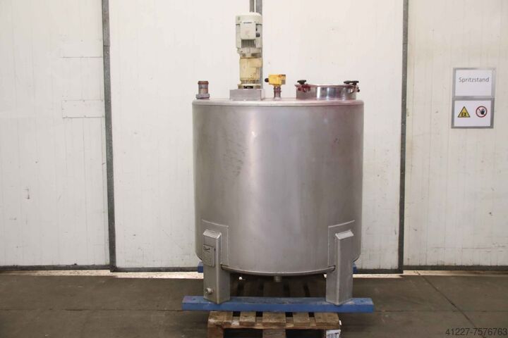 Rührtank Edelstahl 1000 Ltr