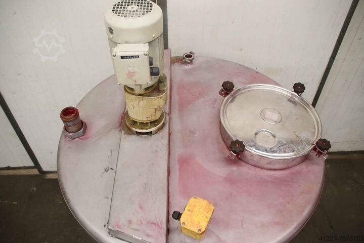 RĂŒhrtank Edelstahl 1000 Ltr