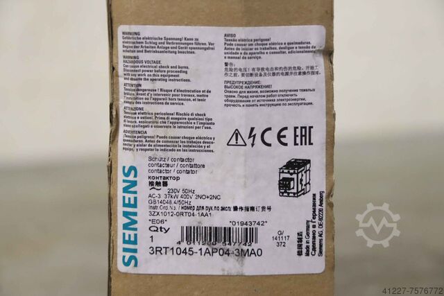 Schütz Siemens 3RT1045-1AP04-3MAO